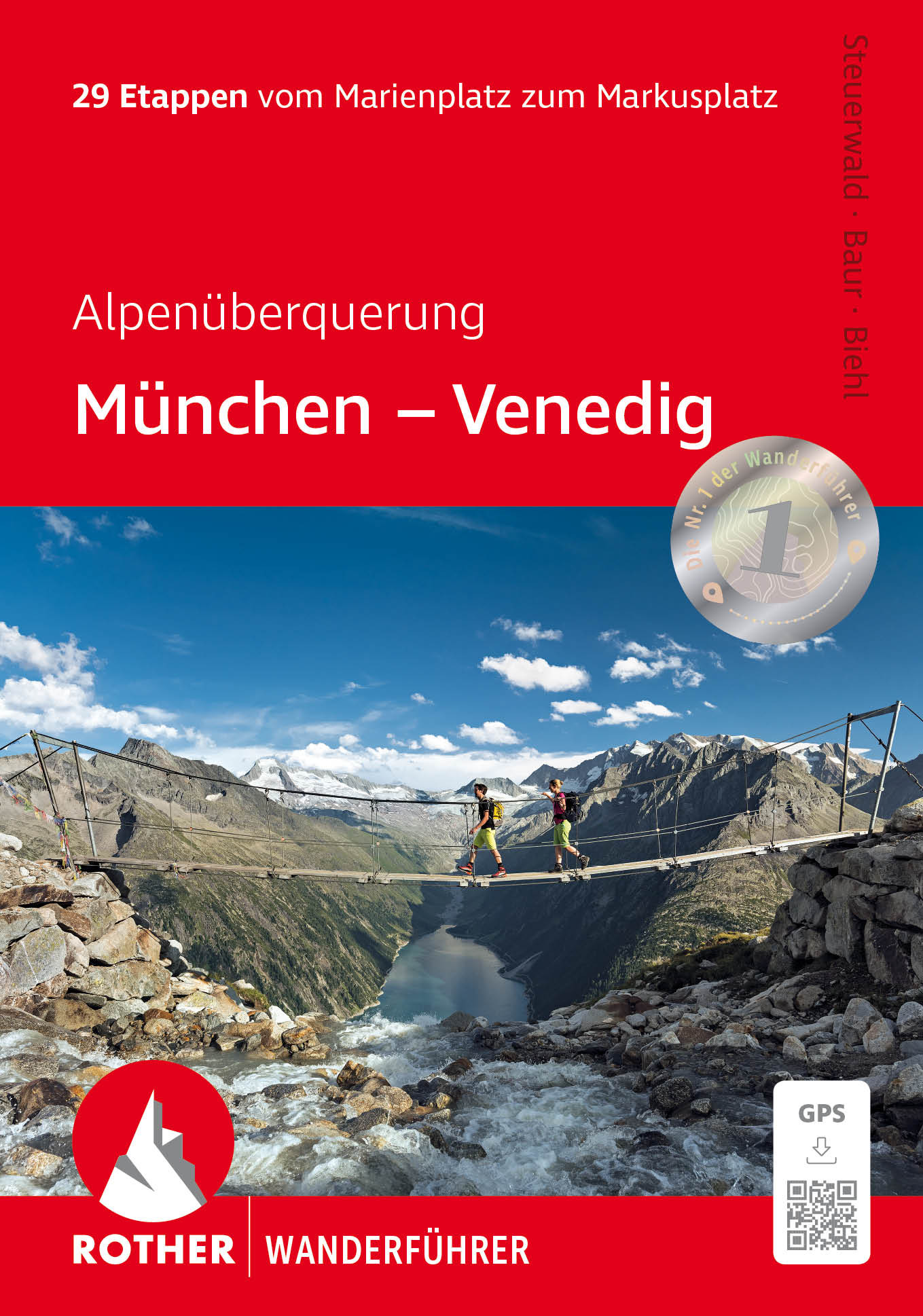 Online bestellen: Wandelgids München - Venedig | Rother Bergverlag