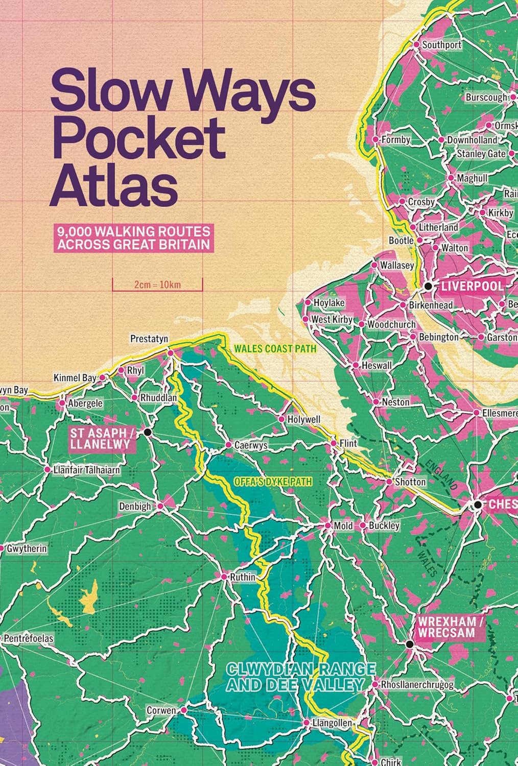 Online bestellen: Wandelatlas Slow Ways Pocket Atlas | Urban Good