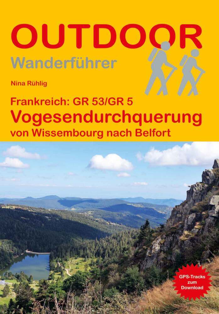 Online bestellen: Wandelgids Frankreich: GR 53/GR 5 Vogesendurchquerung | Conrad Stein Verlag