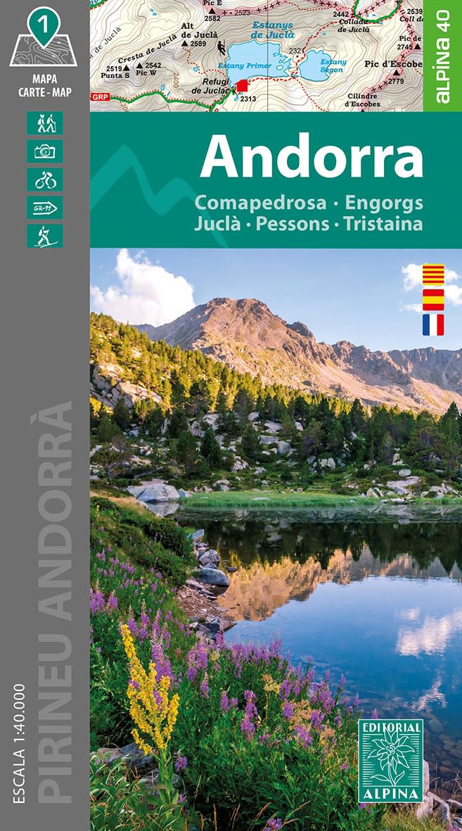 Wandelkaart 28 Andorra | Edito…