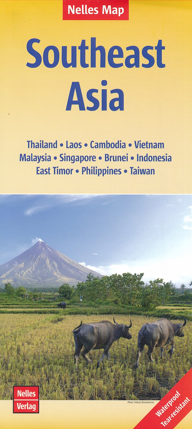 Online bestellen: Wegenkaart - landkaart Southeast Asia - Zuidoost Azië | Nelles Verlag