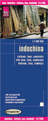 Landkaart - wegenkaart Indochina (Laos, Cambodja en Vietnam) | Reise Know How | 