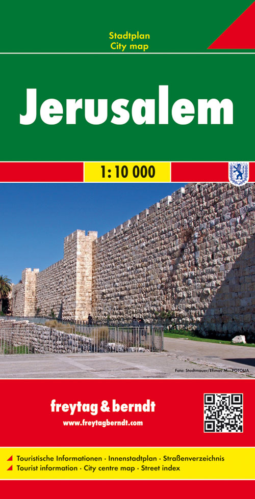 Stadsplattegrond Jerusalem - J…