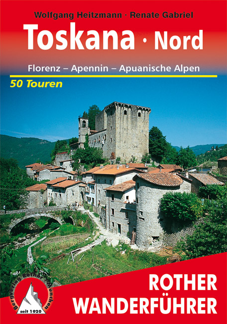 Online bestellen: Wandelgids 312 Toskana Nord (Toscane) | Rother Bergverlag