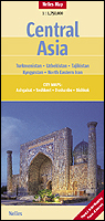 Landkaart -  wegenkaart Central Asia - Centraal Azië: Turkmenistan, Oezbekistan, Tadzjikistan, Kirgistan, Noordoost Iran| Nelles maps | 