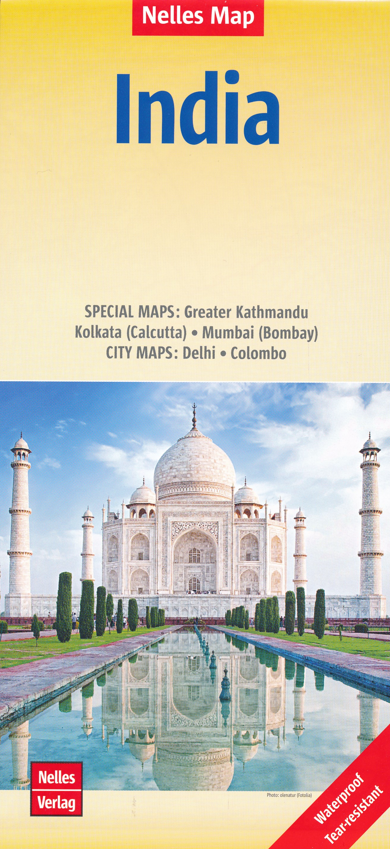 Online bestellen: Wegenkaart - landkaart India | Nelles Verlag