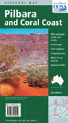 Landkaart -  wegenkaart Pilbara and the Coral Coast | Hema maps | 