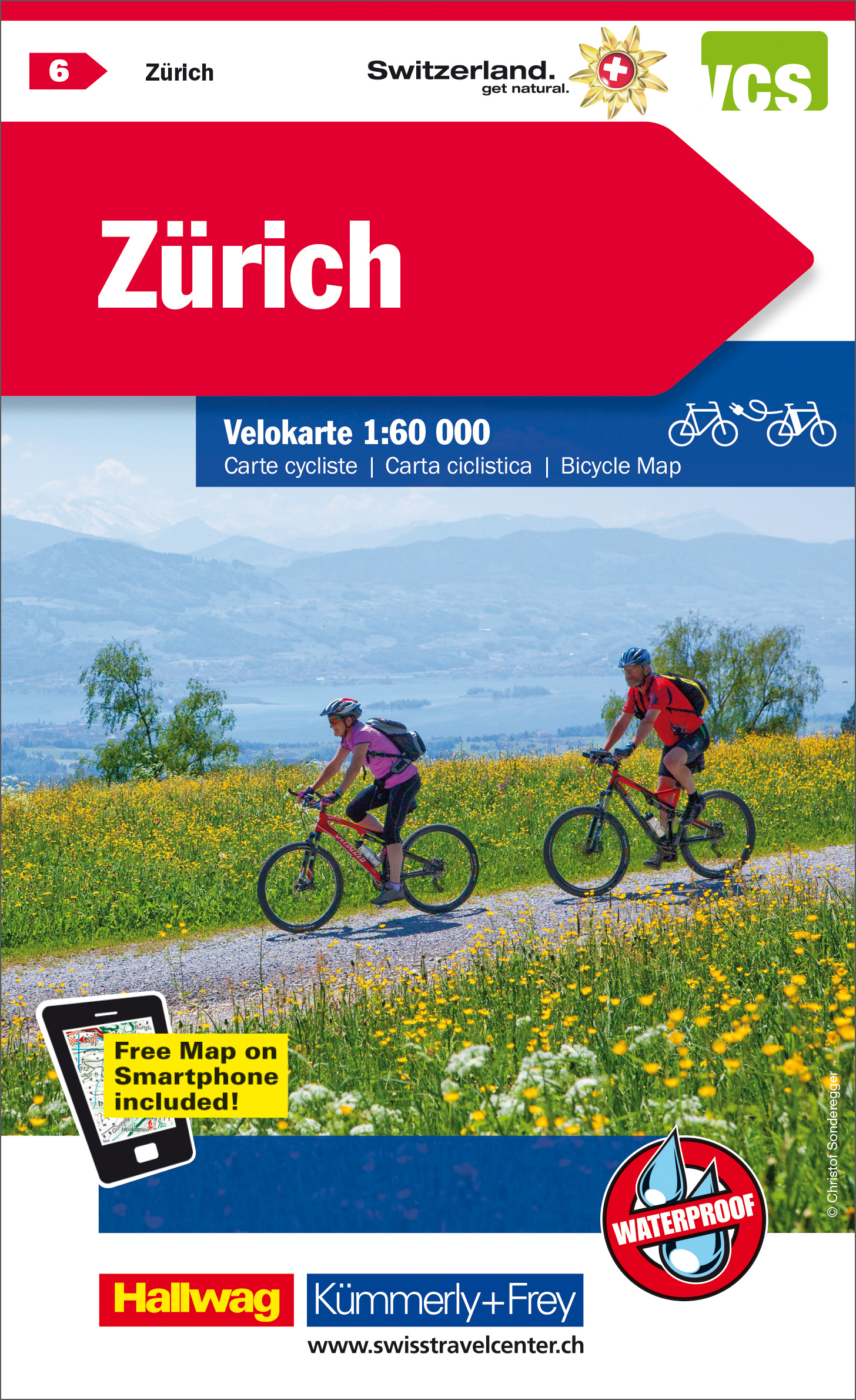 Fietskaart 6 Zürich | Kümmerly…