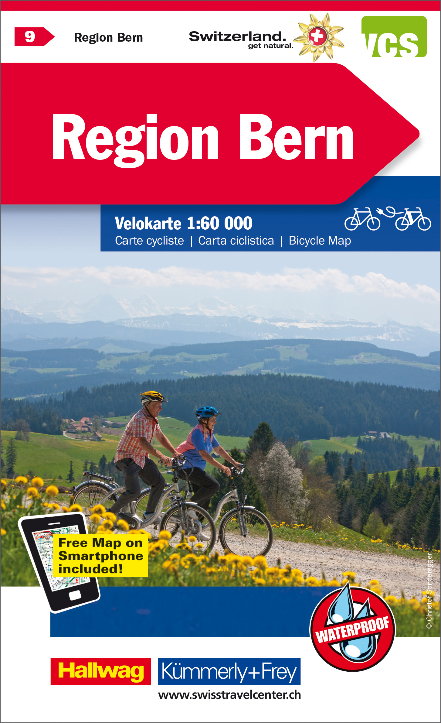 Fietskaart 9 Region Bern | Küm…