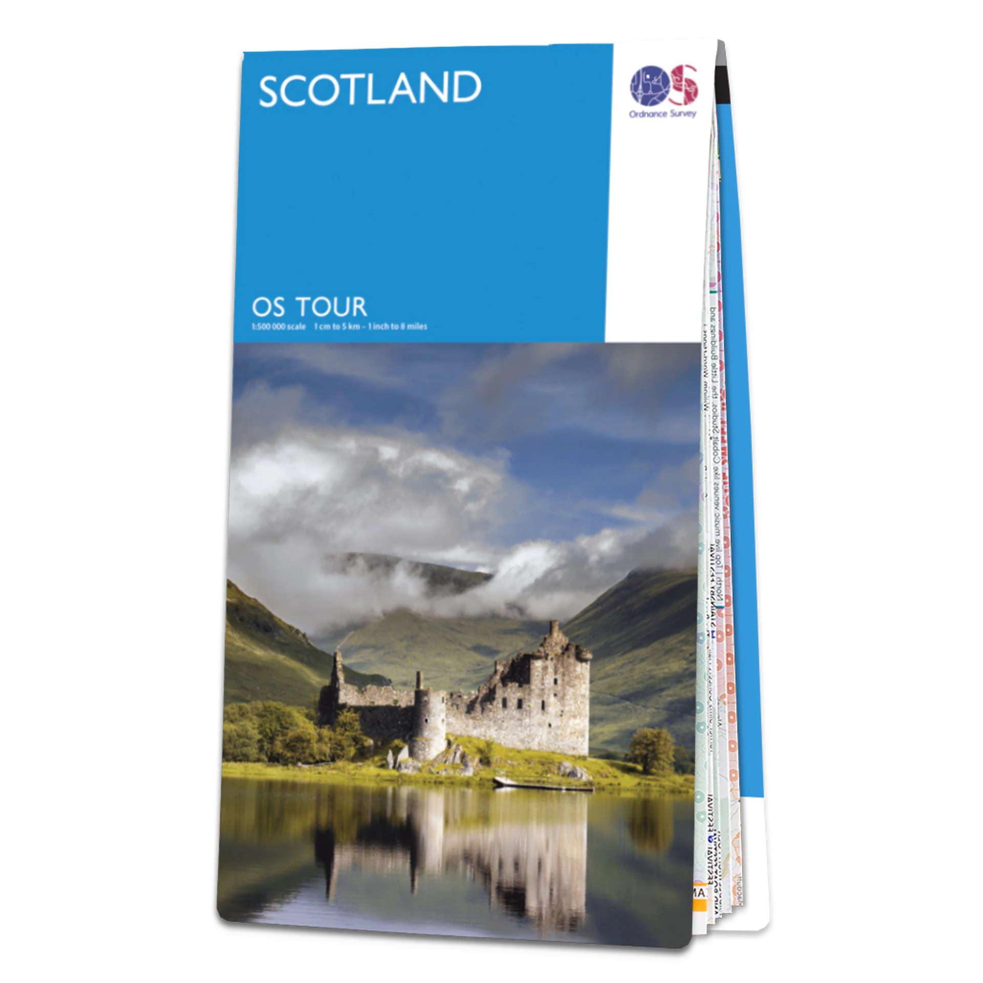 Online bestellen: Wegenkaart - landkaart 12 Tour Map Scotland | Ordnance Survey