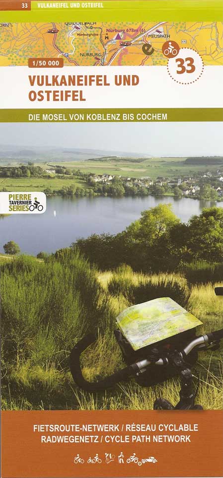 Online bestellen: Fietskaart 33 Fietsroute-Netwerk Vulkaneifel en Osteifel, Eifel, Koblenz, Cochem | Sportoena