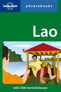 Woordenboek Taalgids Lao Phrasebook - Laotiaans | Lonely Planet | 