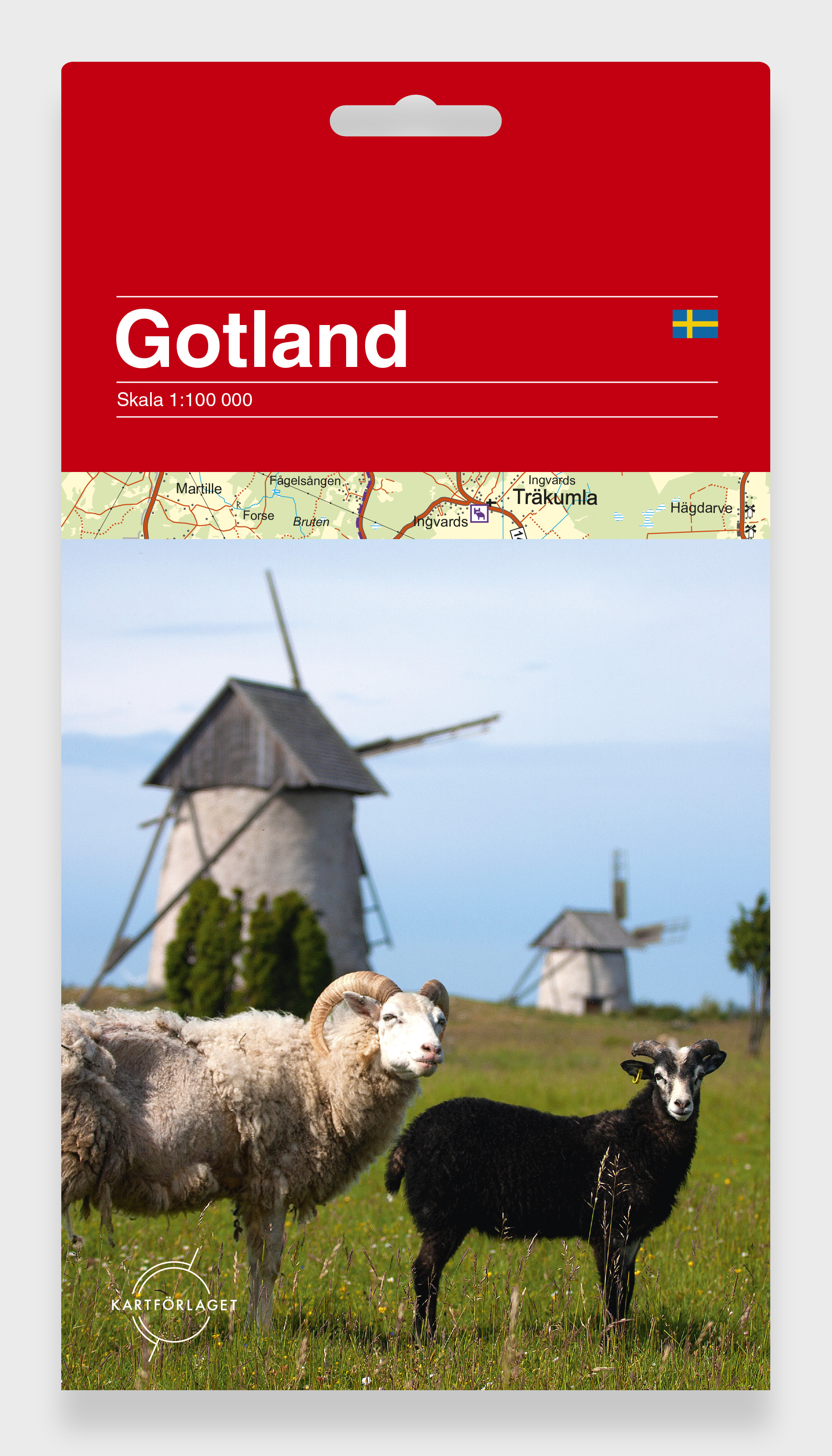 Wegenkaart - landkaart Gotland…