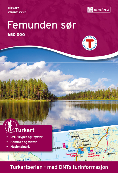 Wandelkaart 2722 Turkart Femun…