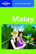 Woordenboek Taalgids Malay phrasebook - Maleis | Lonely Planet | 