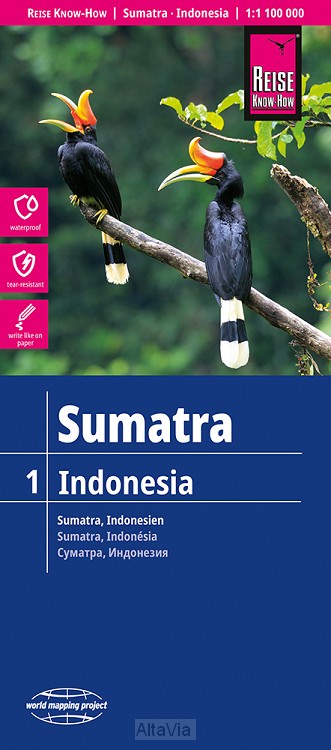 Online bestellen: Wegenkaart - landkaart 1 Sumatra | Reise Know-How Verlag