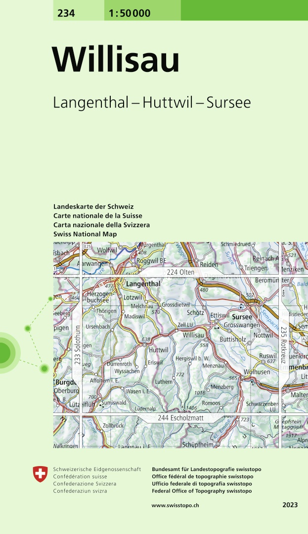 Wandelkaart - Topografische ka…