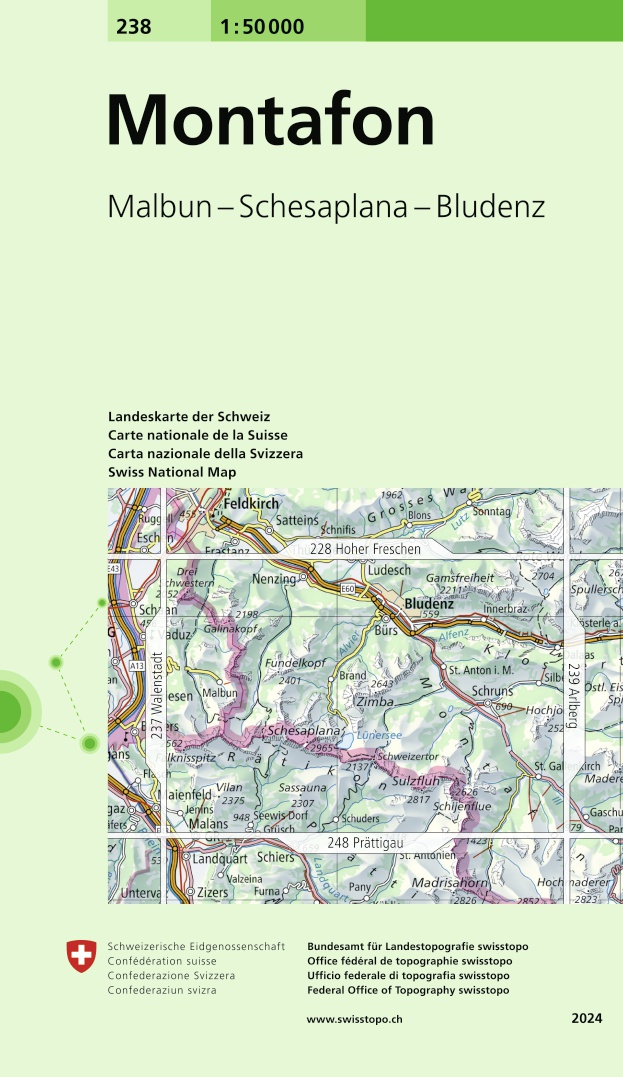 Wandelkaart - Topografische ka…