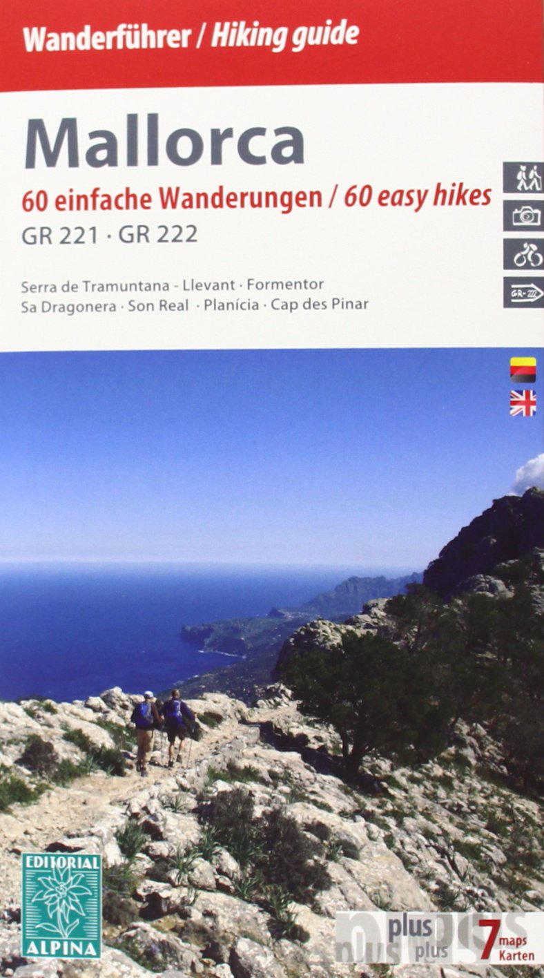 Online bestellen: Wandelgids 73 Mallorca wandelkaarten met GR221 en GR222 | Editorial Alpina