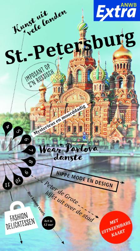 Online bestellen: Reisgids ANWB extra St. Petersburg | ANWB Media