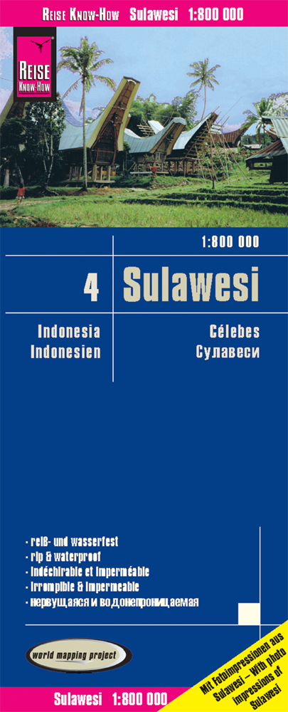 Online bestellen: Wegenkaart - landkaart 4 Sulawesi | Reise Know-How Verlag